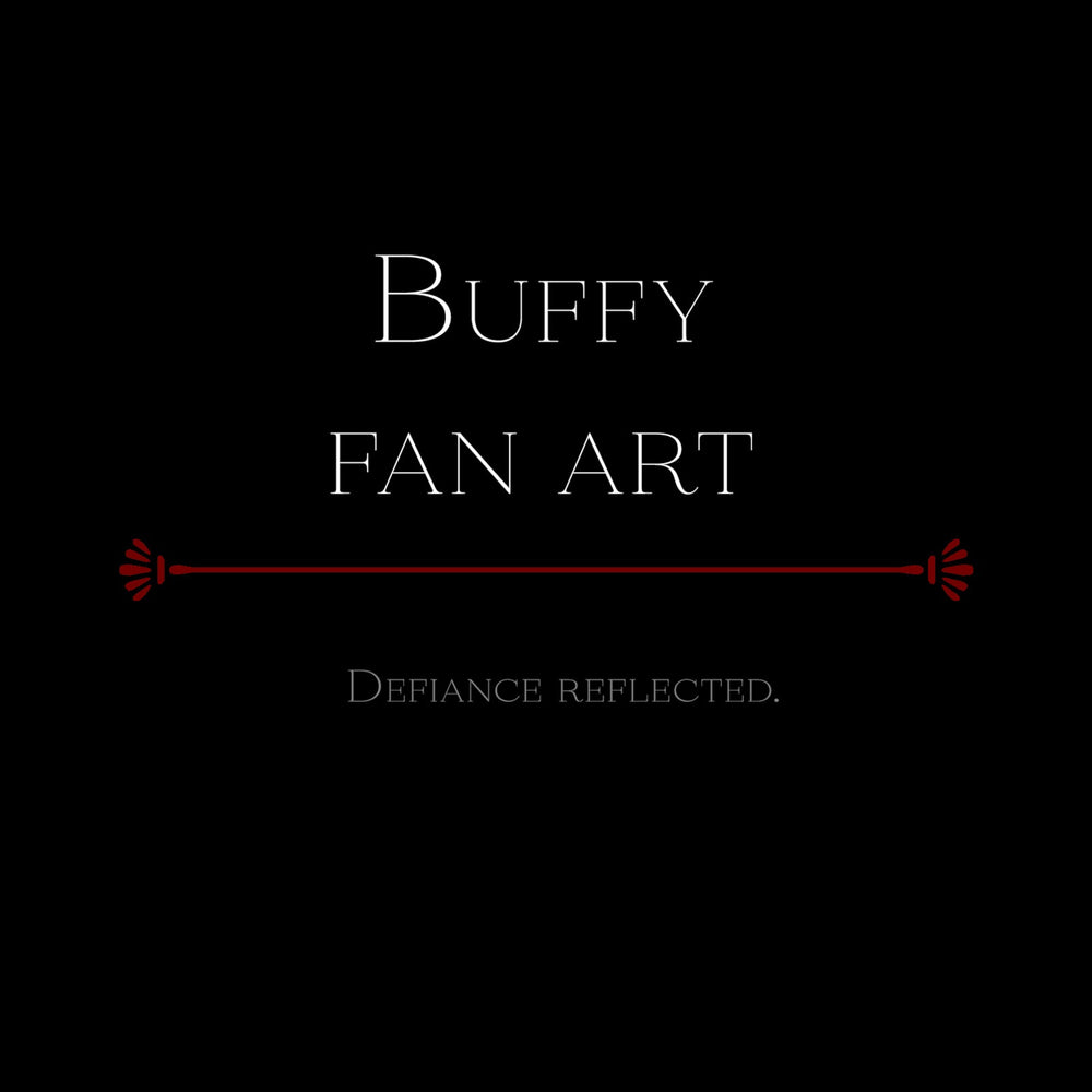 Buffy fan art prints and apparel by Charli Siebert