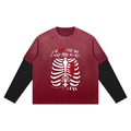 Additional product image of Unimaginative Once More vintage-wash long-sleeve tee