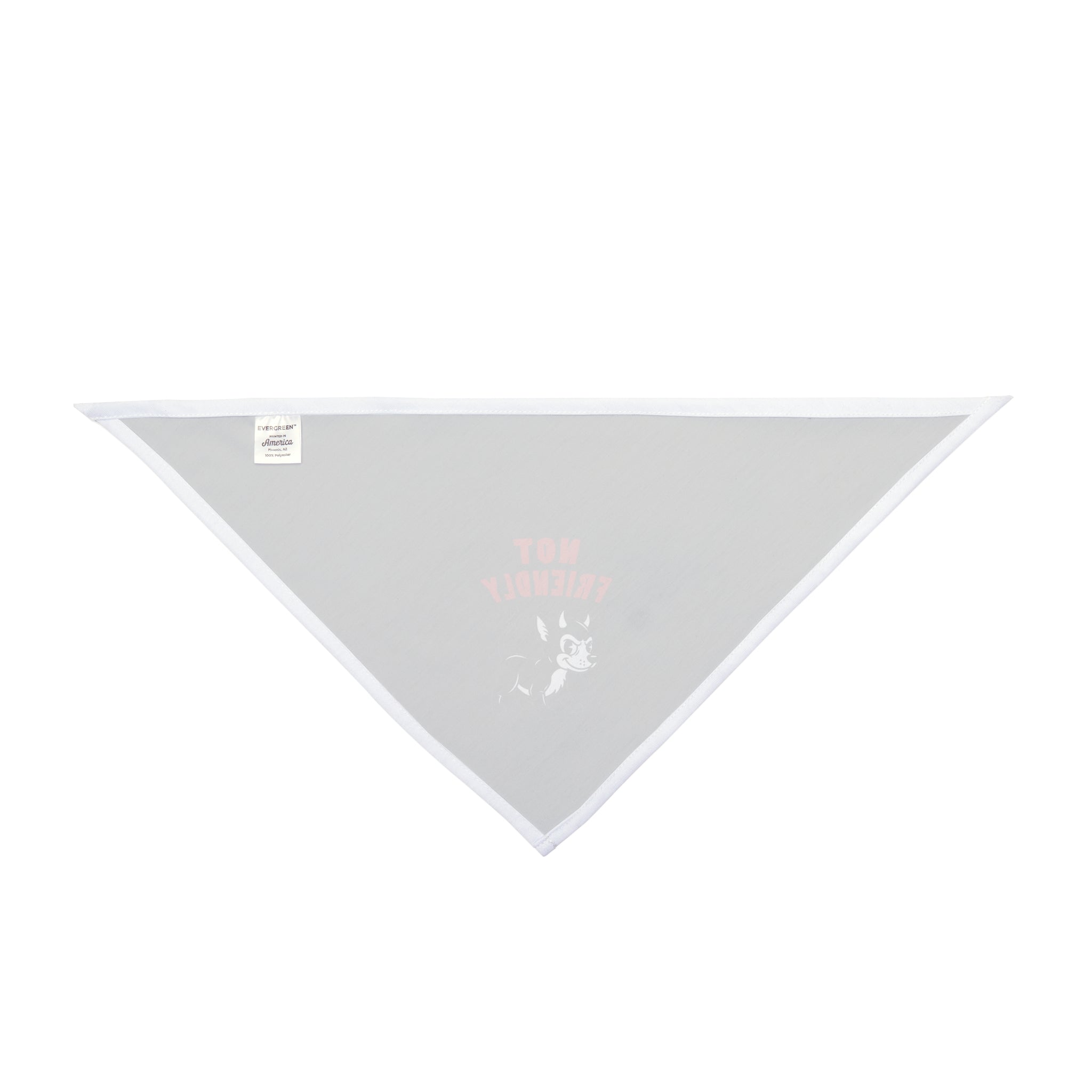 “Not Friendly” Pet Bandana