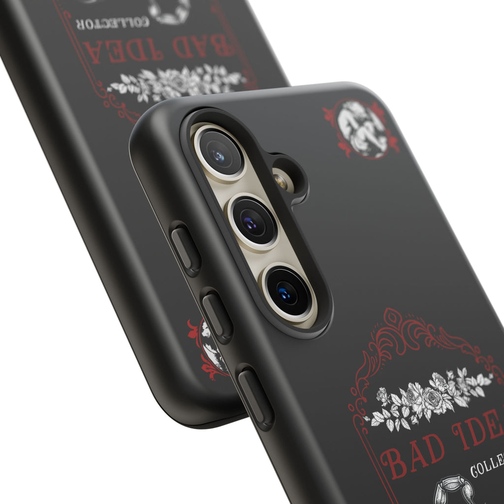 Phone Case — "Bad Idea Collector" Skeleton Heart Protective Case