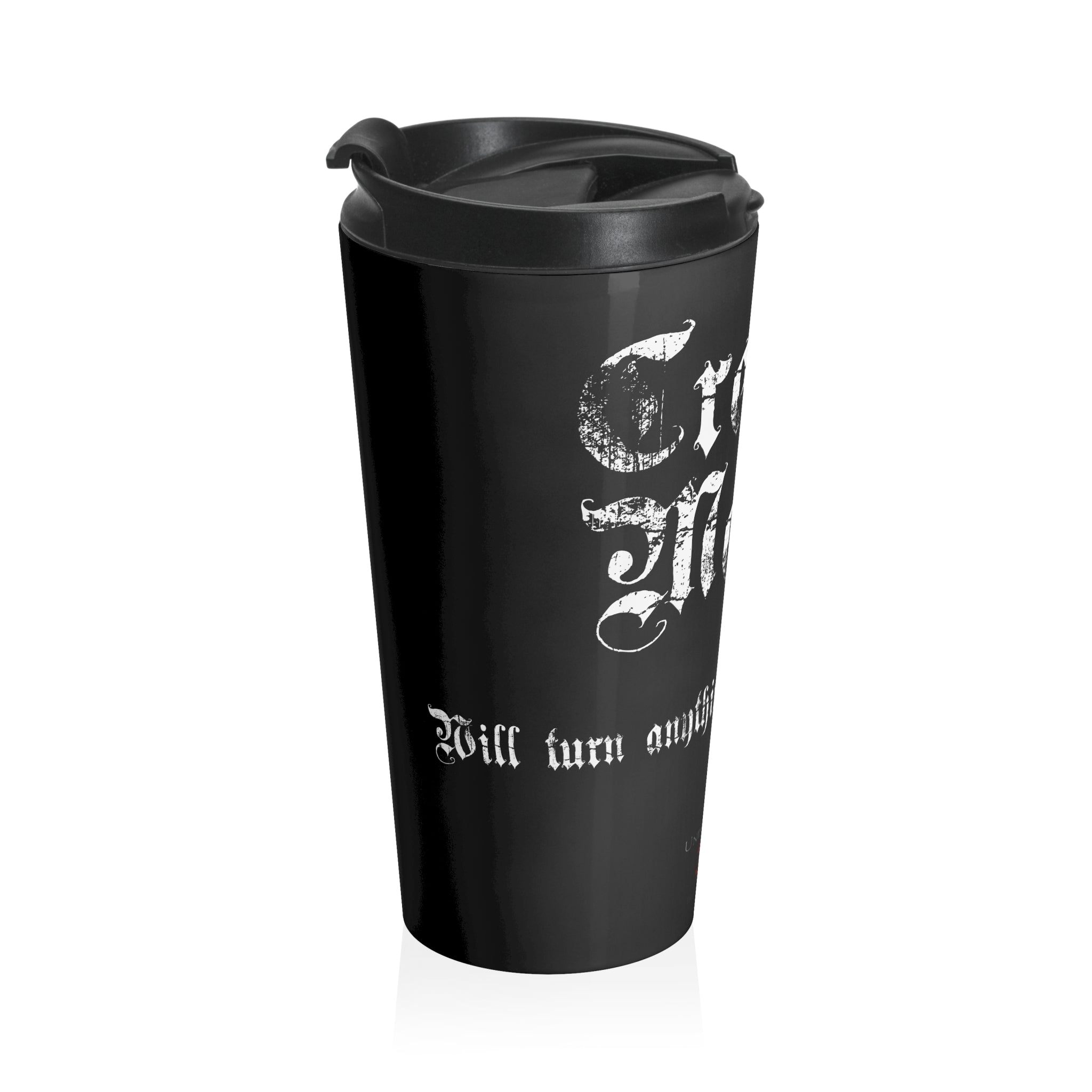 "Creative Menace" Stainless Steel Travel Mug