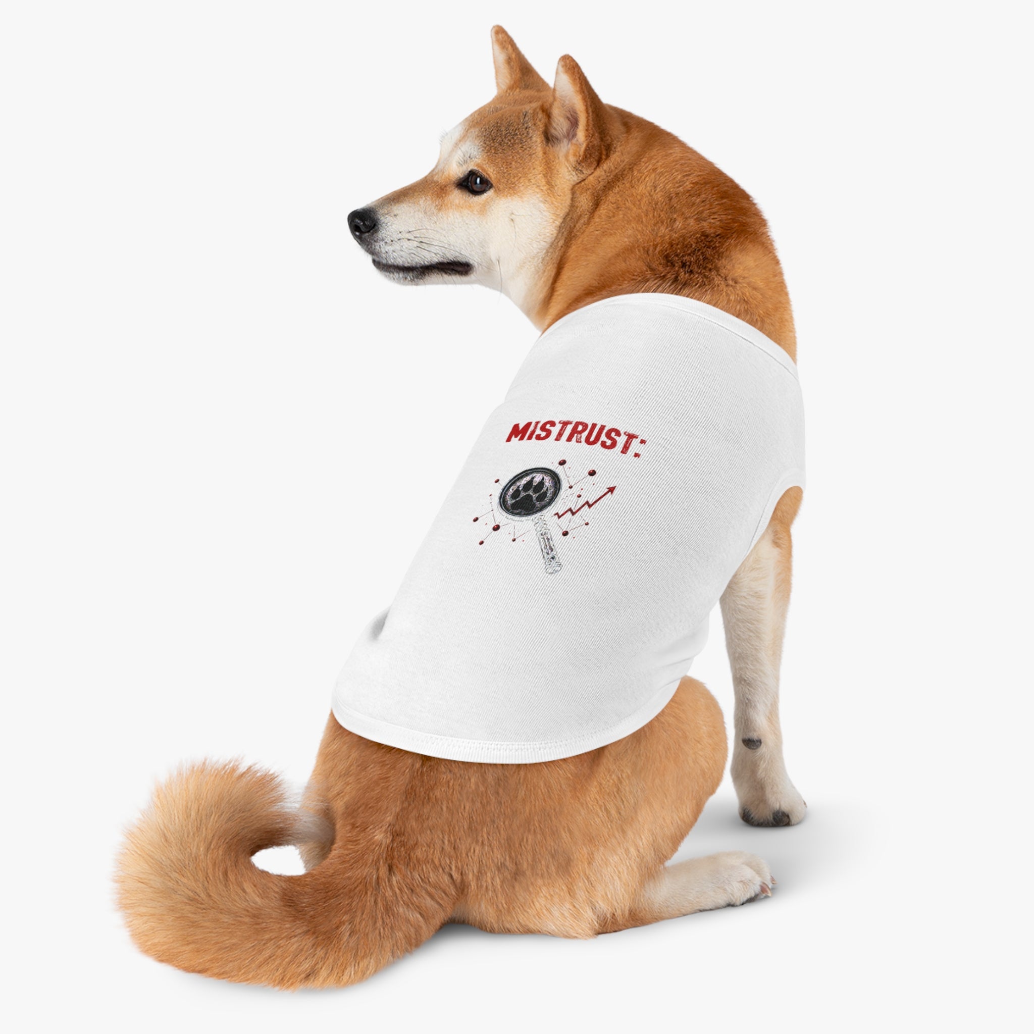 “Mistrust” Pet Tank Top