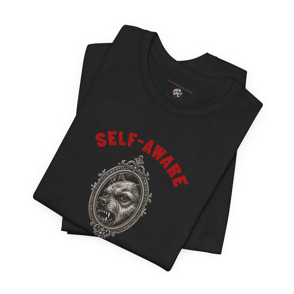 “Self-Aware” Unisex Jersey Short Sleeve Tee