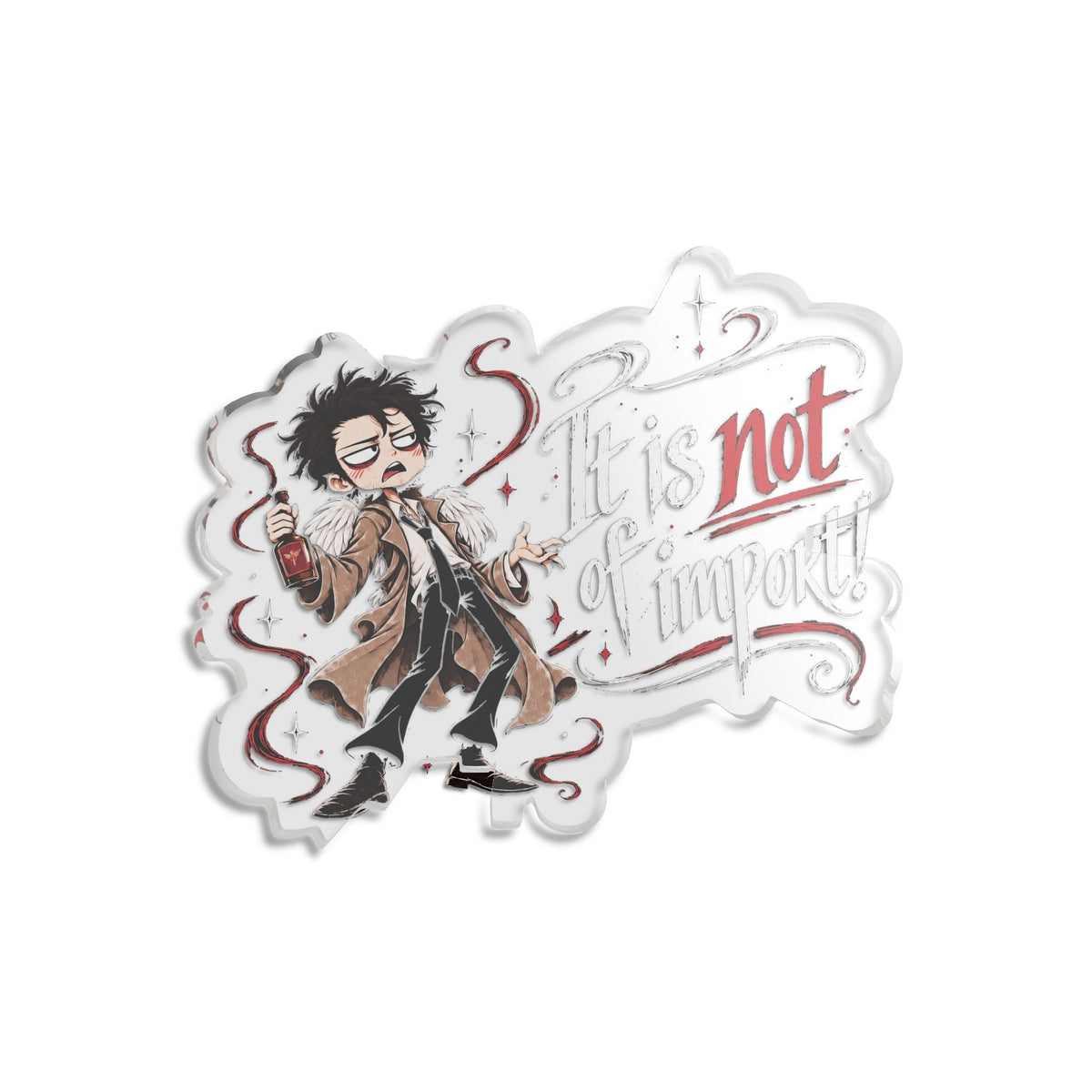 SPN Castiel Custom Cut Statue