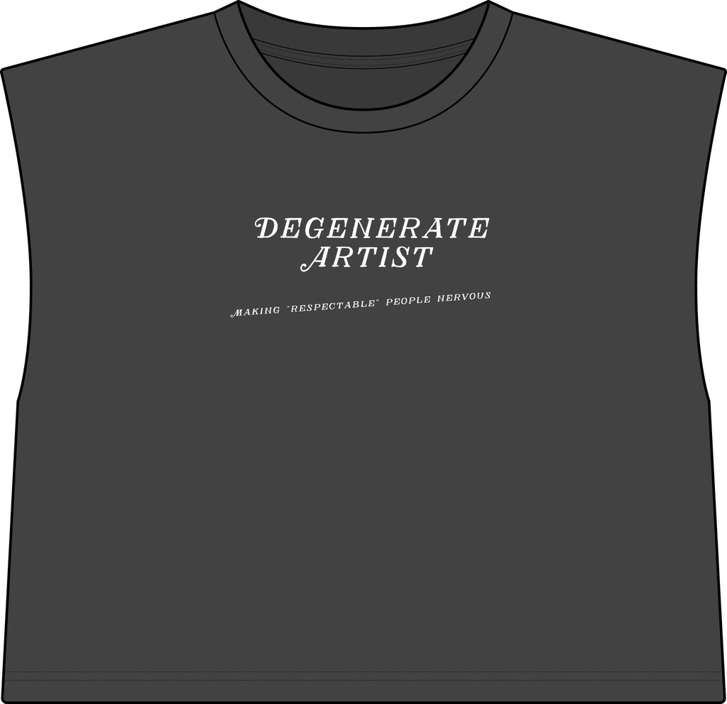 "Degenerate Artist" Muscle Tee