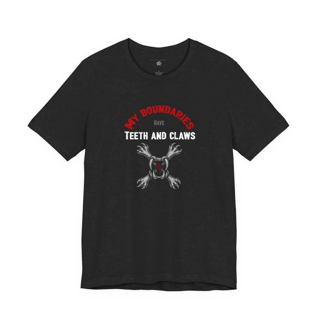 “Boundaries” Unisex Jersey Short Sleeve Tee