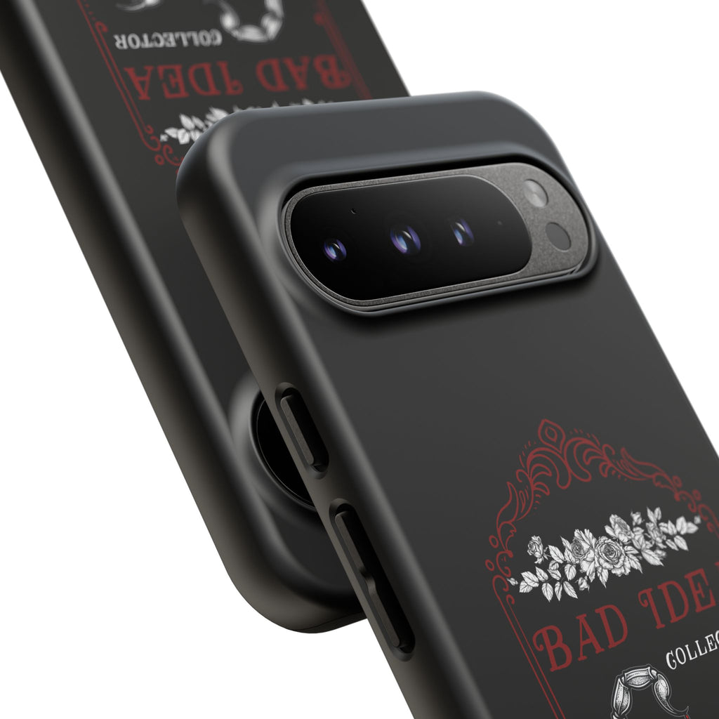 Phone Case — "Bad Idea Collector" Skeleton Heart Protective Case