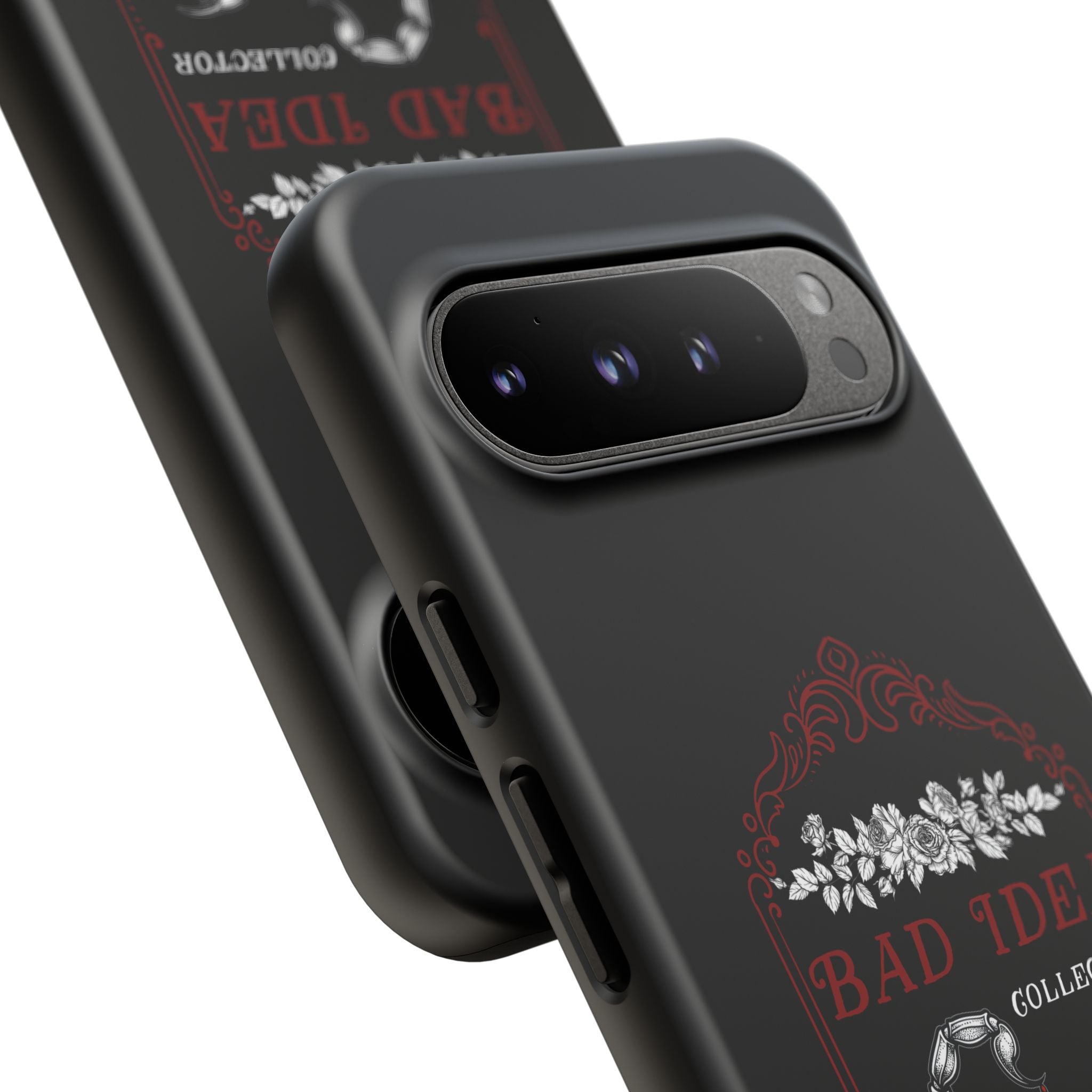 Phone Case — "Bad Idea Collector" Skeleton Heart Protective Case