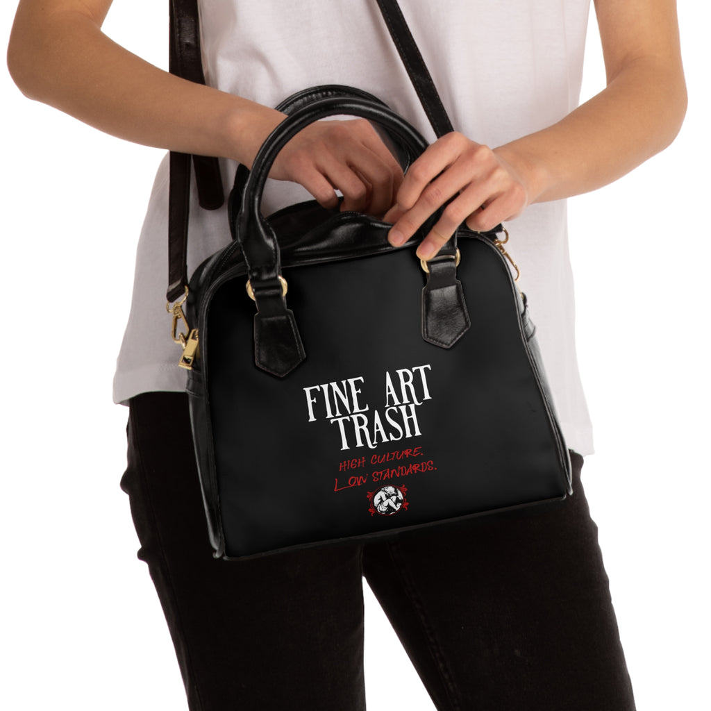 Fine Art Trash shoulder handbag from Unimaginative