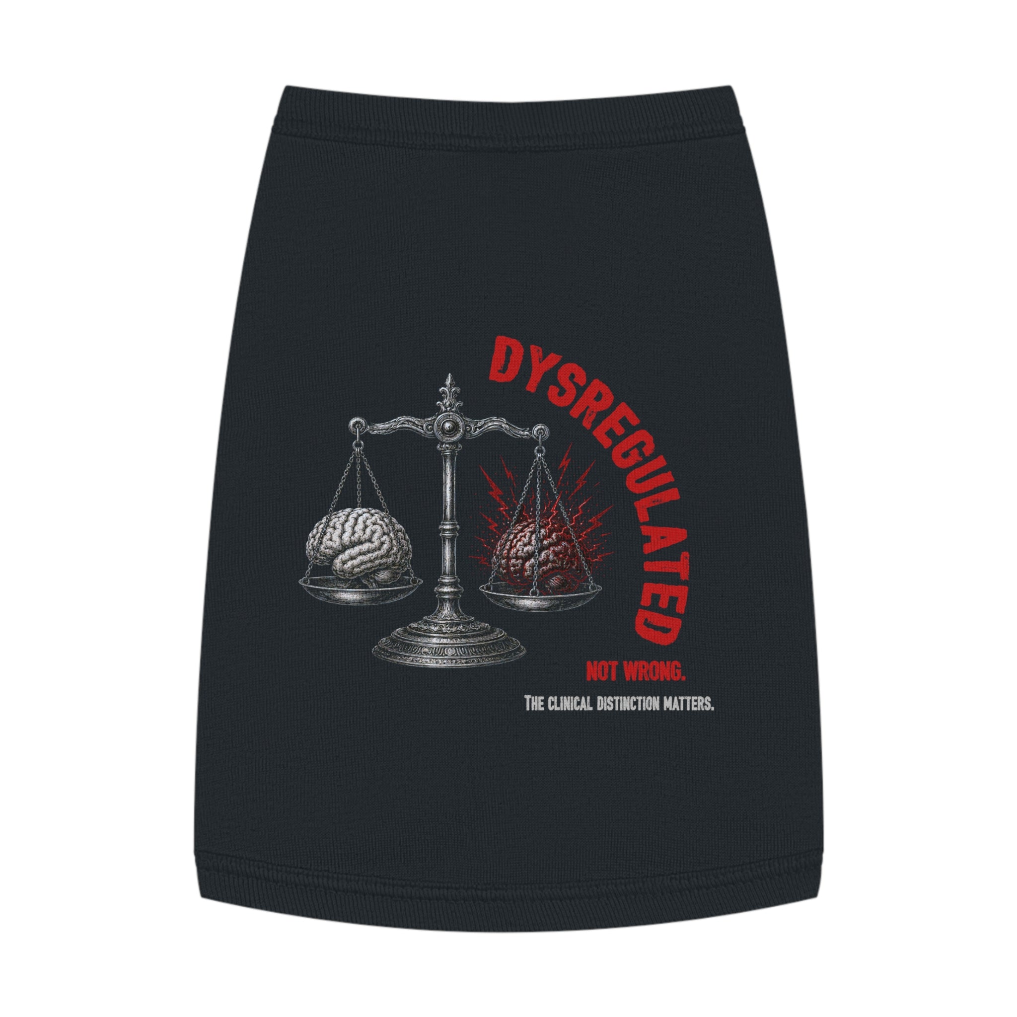 "Dysregulated" Pet Tank Top - Reactive Dog