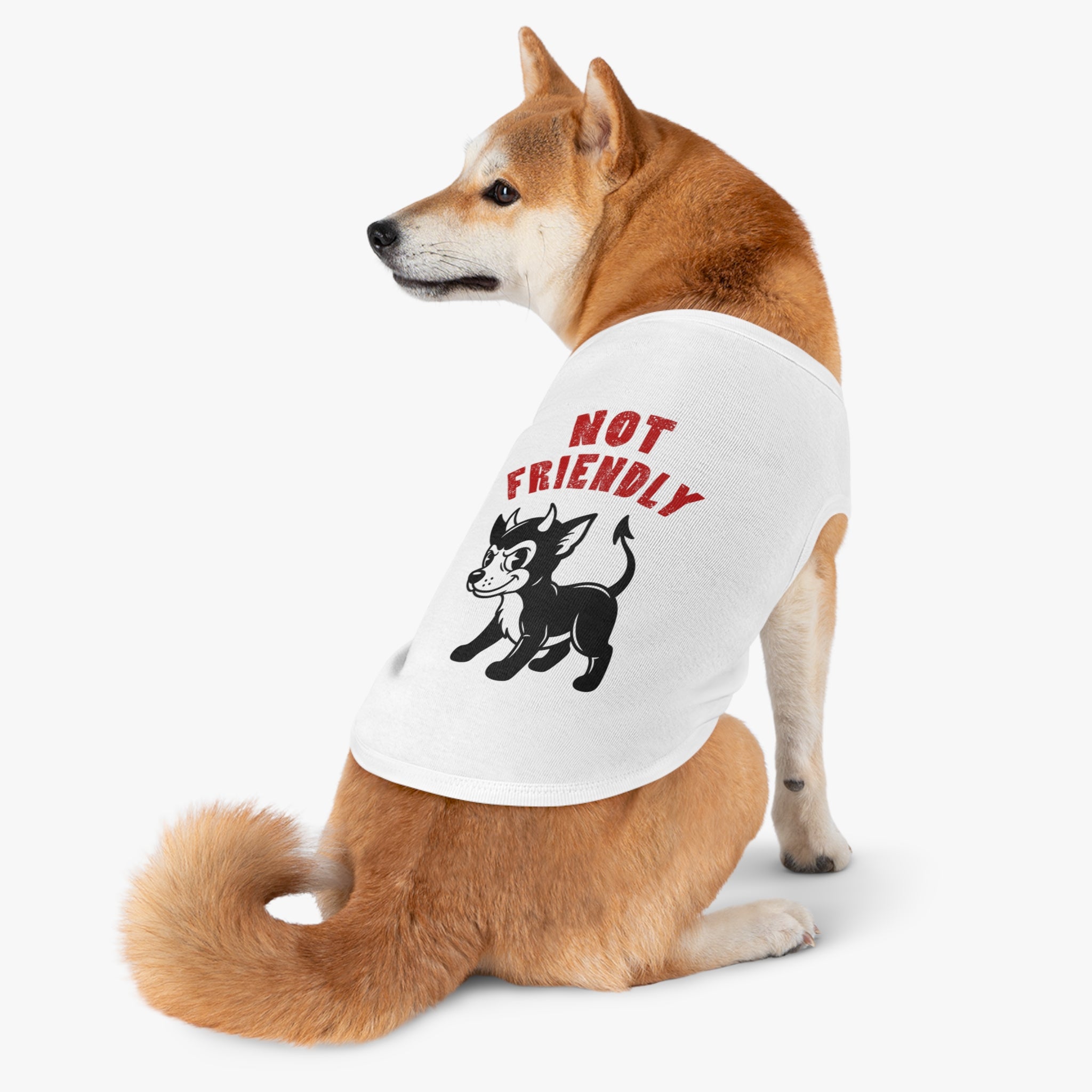 Pet Tank Top “Not Friendly”