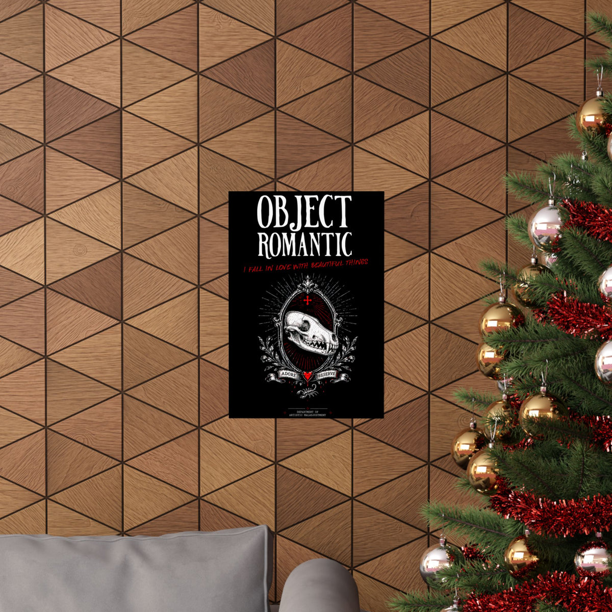 Object Romantic 13×19 matte poster from Unimaginative