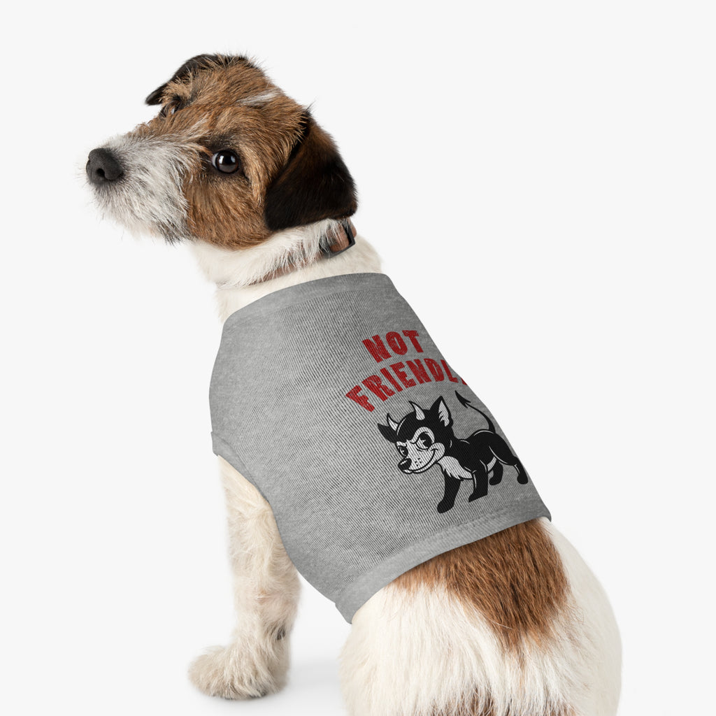 Pet Tank Top “Not Friendly”