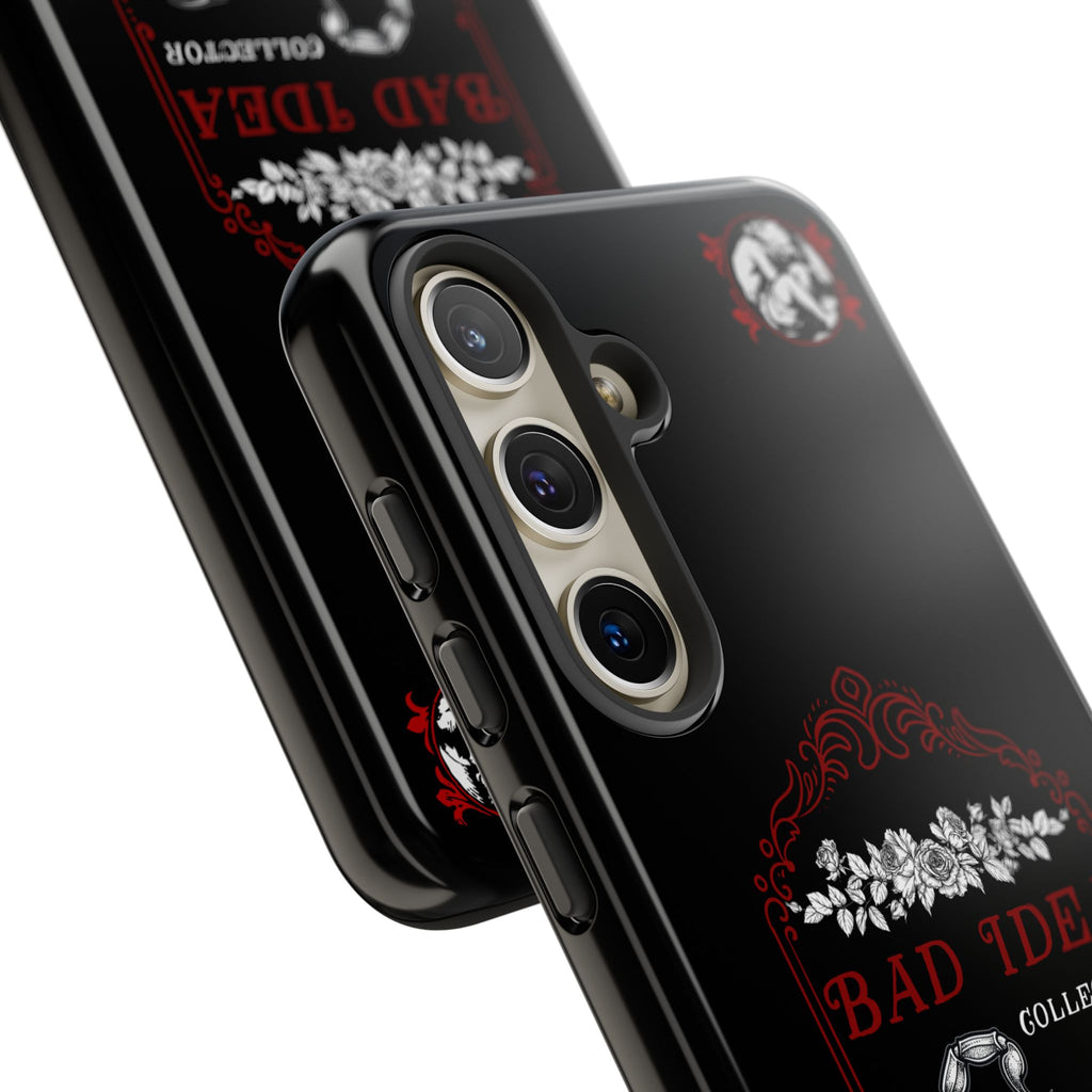 Phone Case — "Bad Idea Collector" Skeleton Heart Protective Case