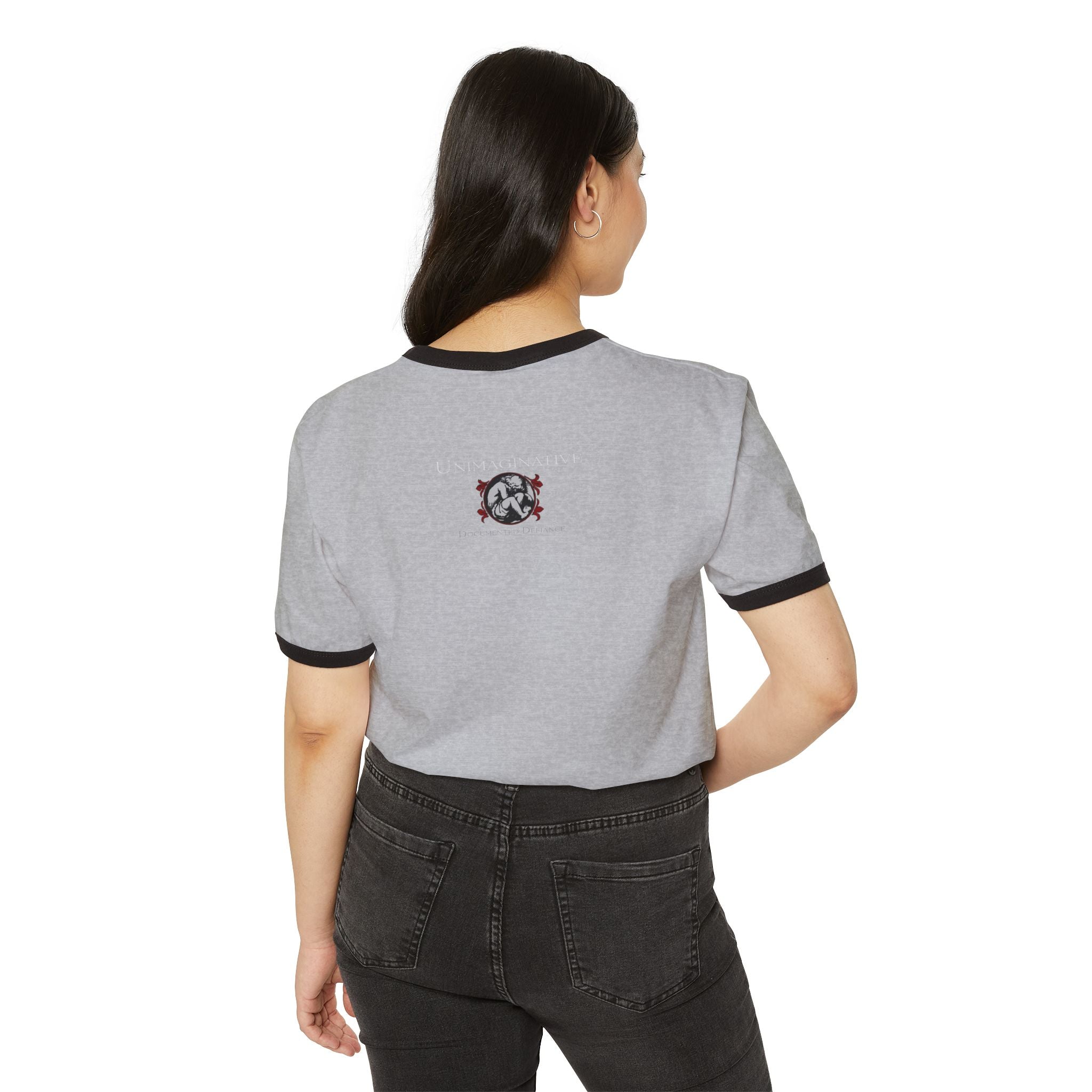 "Art Slut" Ringer T-Shirt — Vintage Graphic Tee for Artists