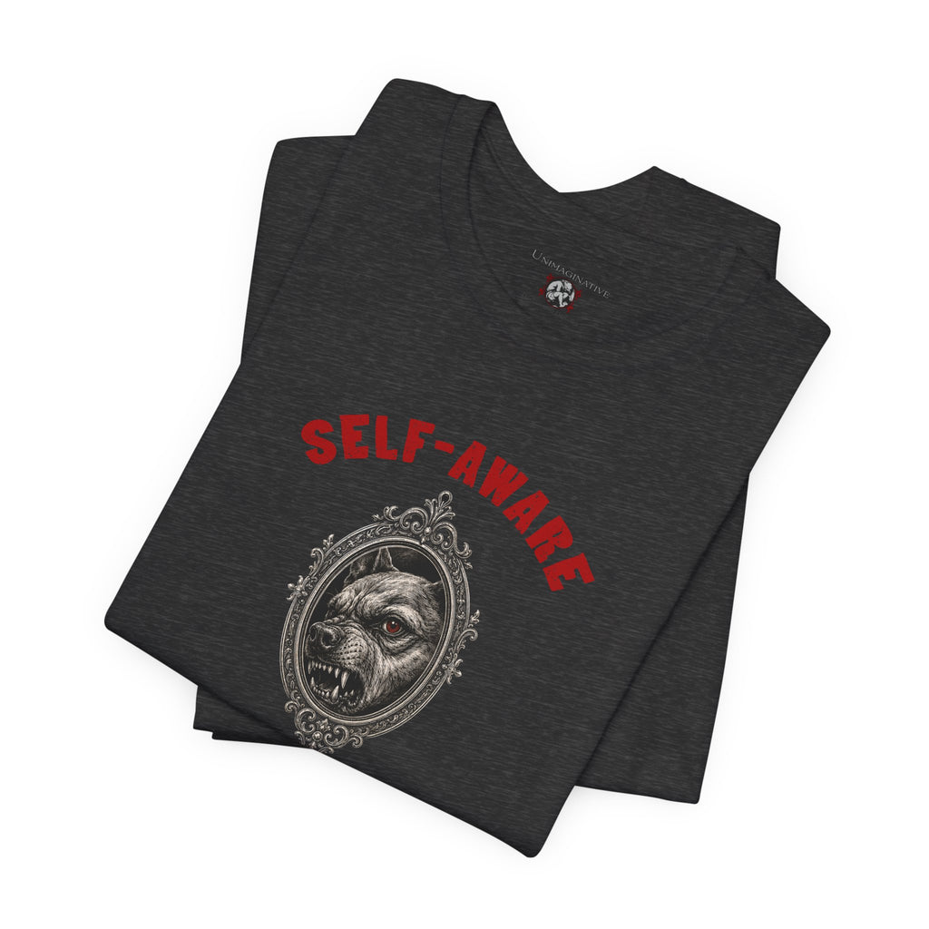 “Self-Aware” Unisex Jersey Short Sleeve Tee