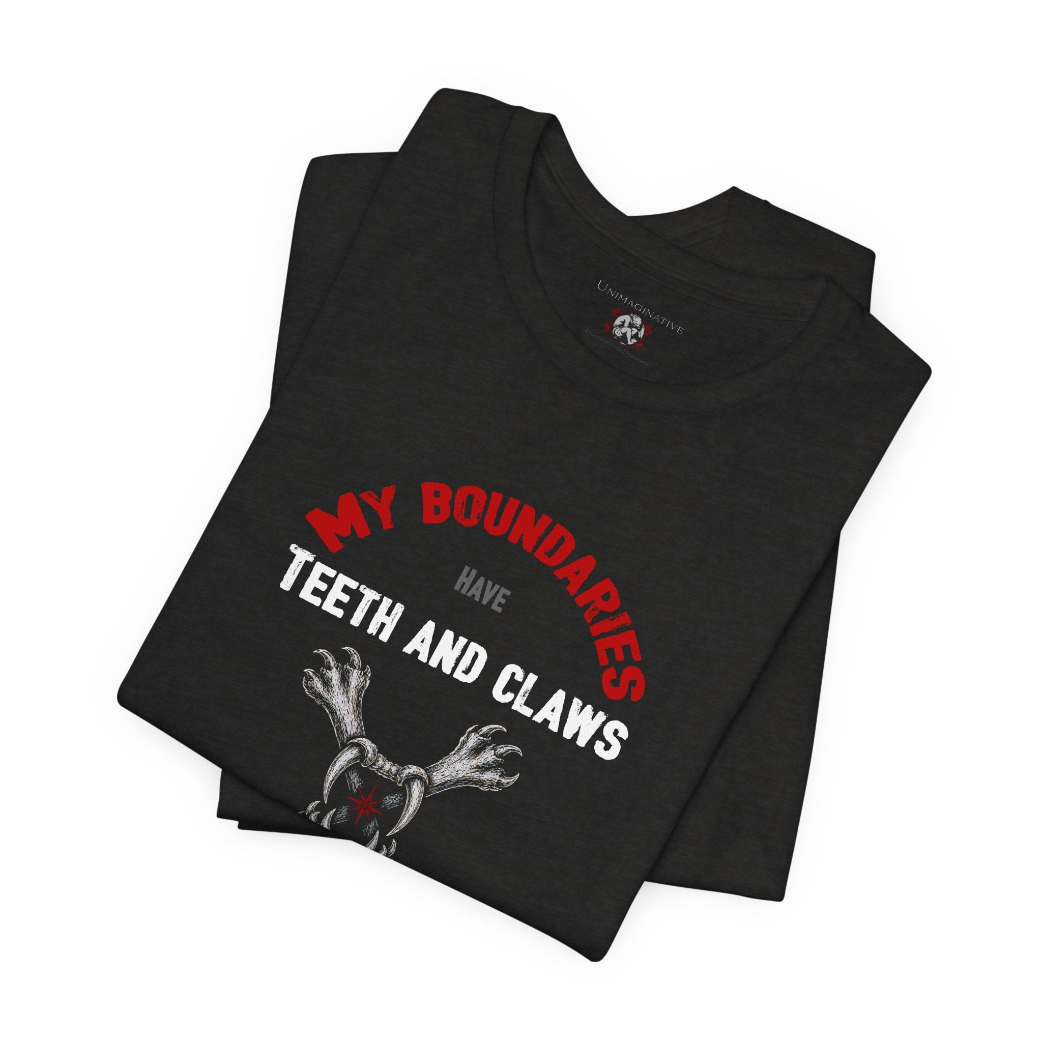 “Boundaries” Unisex Jersey Short Sleeve Tee