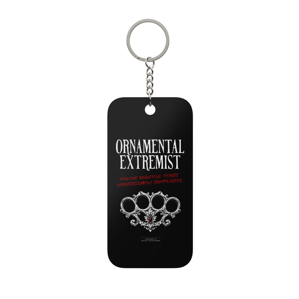Ornamental Extremist acrylic keychain charm from Unimaginative