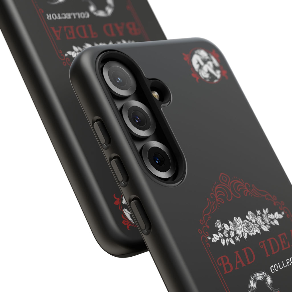 Phone Case — "Bad Idea Collector" Skeleton Heart Protective Case