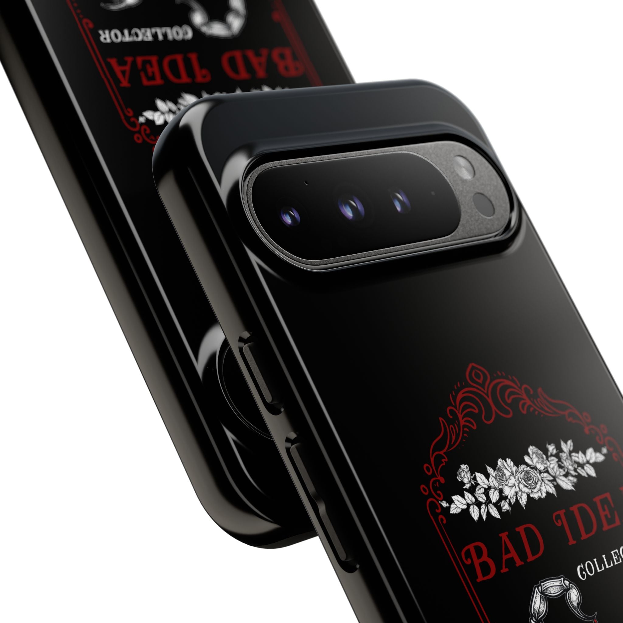 Phone Case — "Bad Idea Collector" Skeleton Heart Protective Case