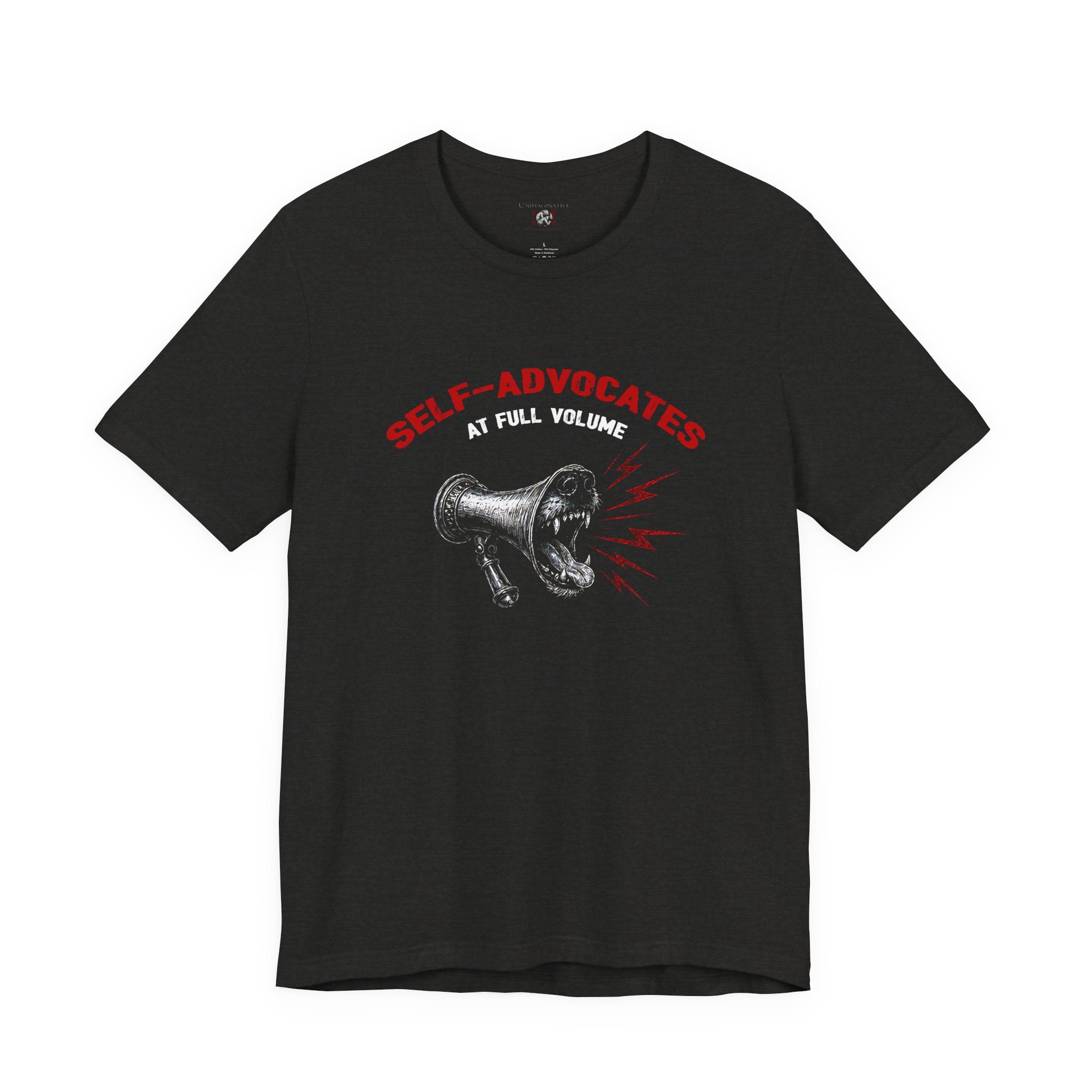 “Self-Advocate” Unisex Jersey Short Sleeve Tee