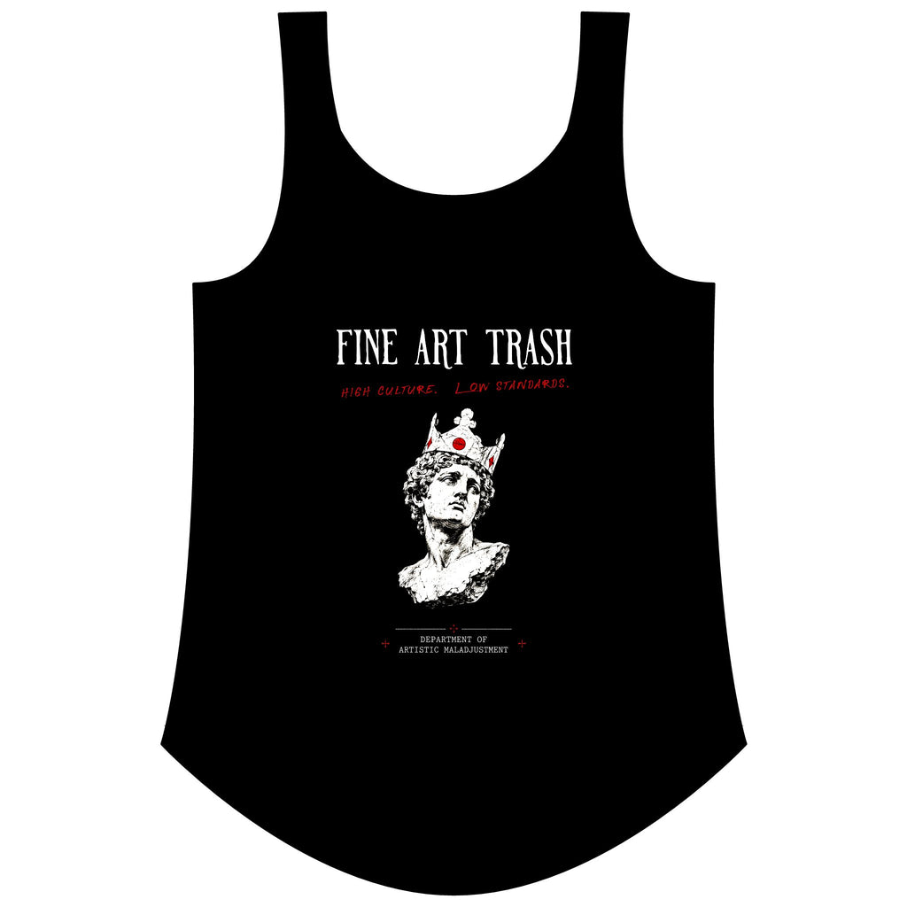 Fine Art Trash Women's Festival Tank