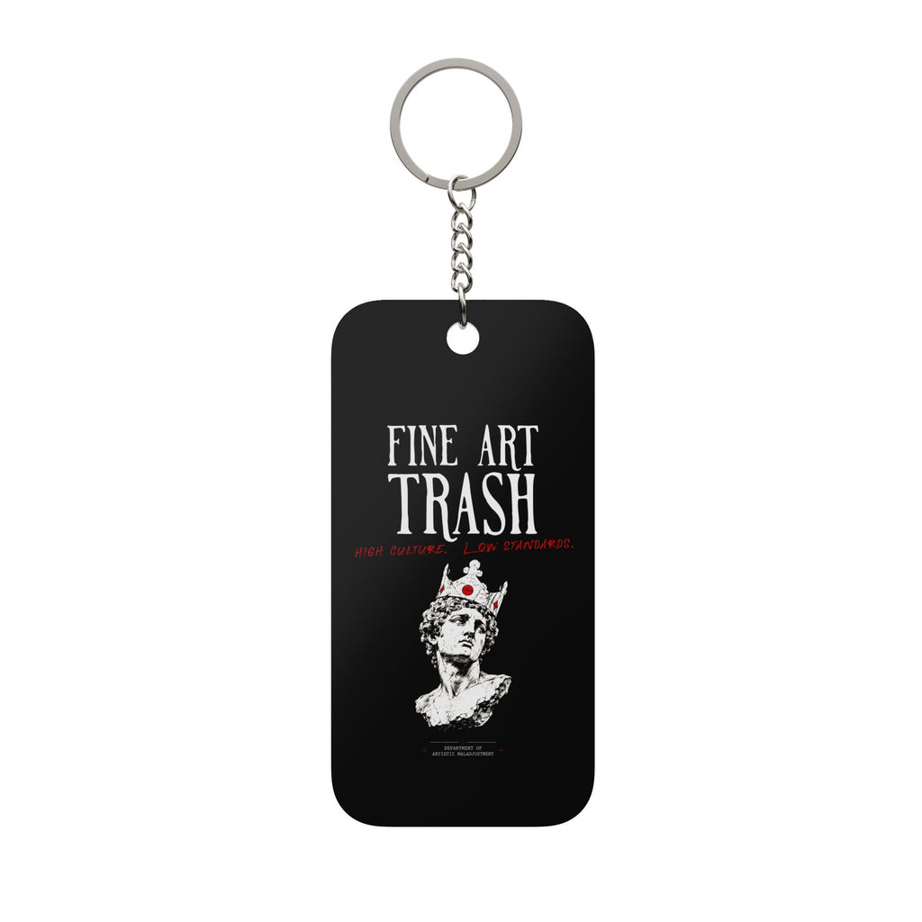 Fine Art Trash acrylic keychain charm from Unimaginative