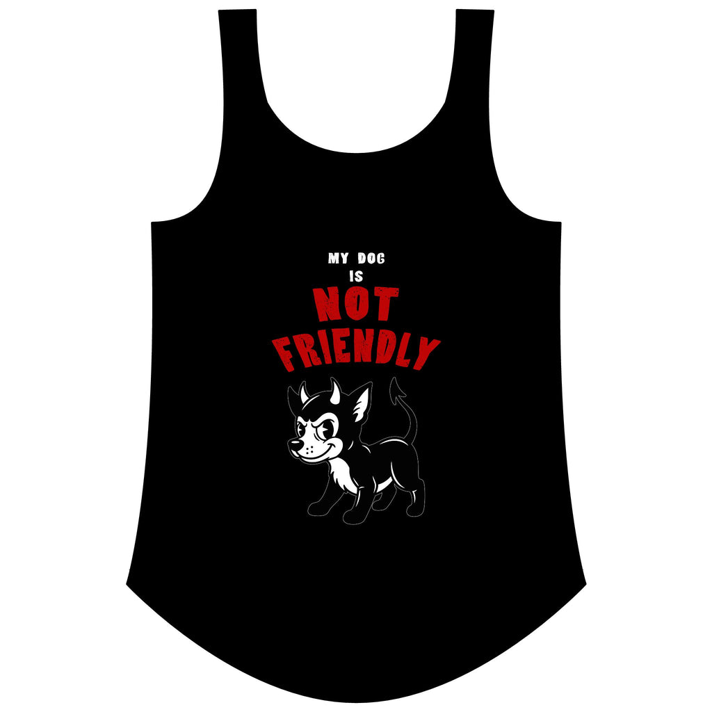 “Not Friendly” Women's Festival Tank