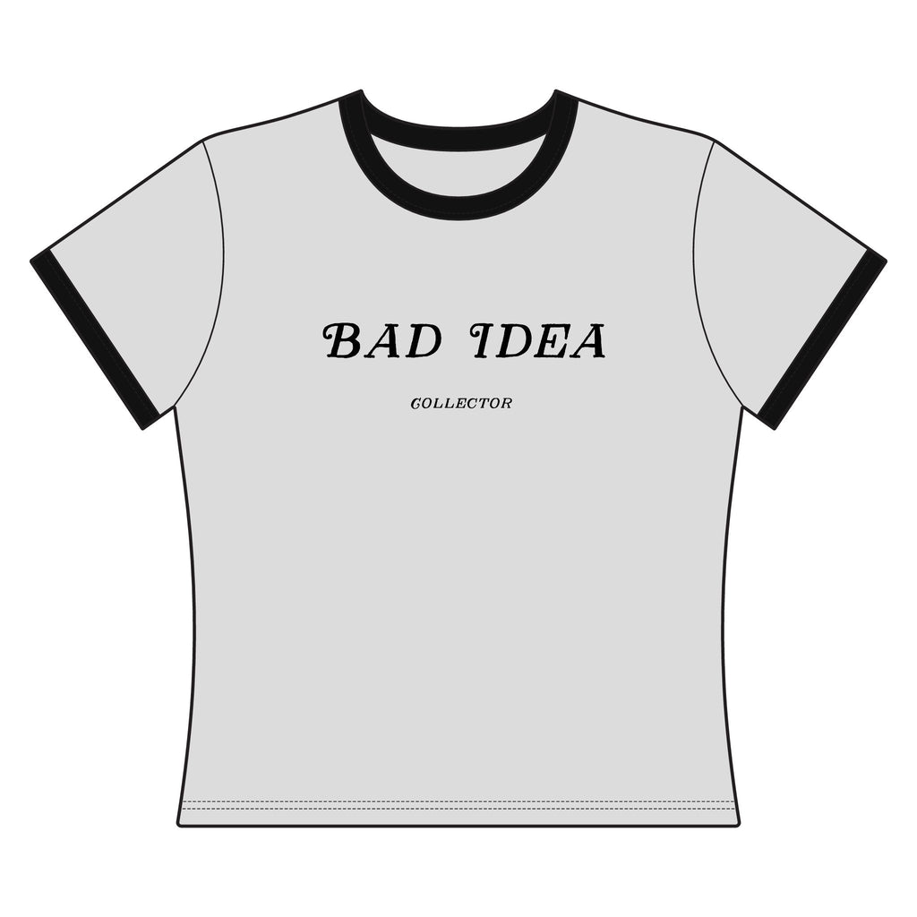 "Bad Idea Collector" Ringer Tee