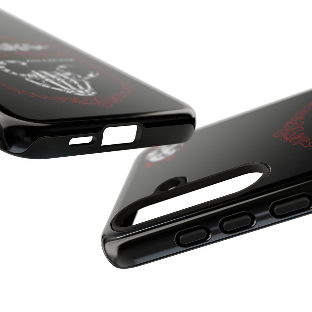 Phone Case — "Bad Idea Collector" Skeleton Heart Protective Case