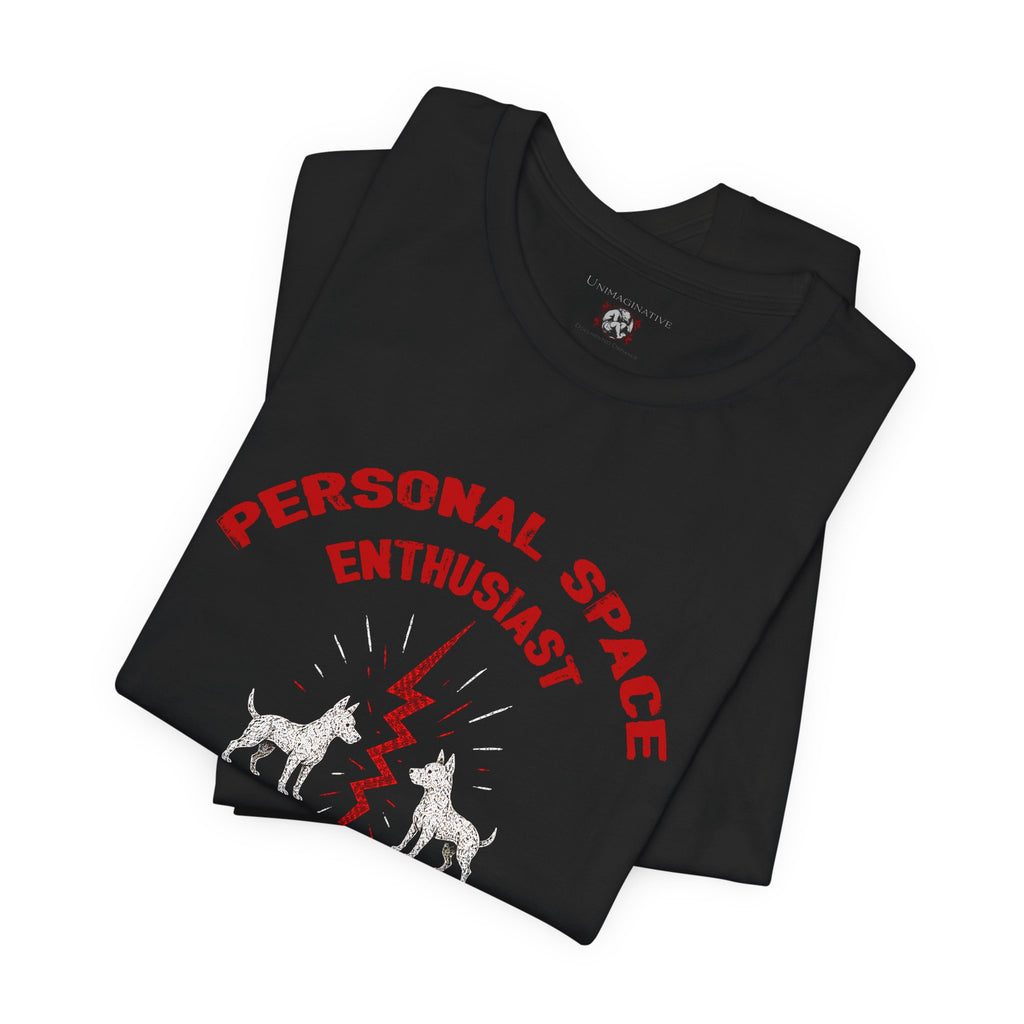 “Personal Space” Unisex Jersey Short Sleeve Tee