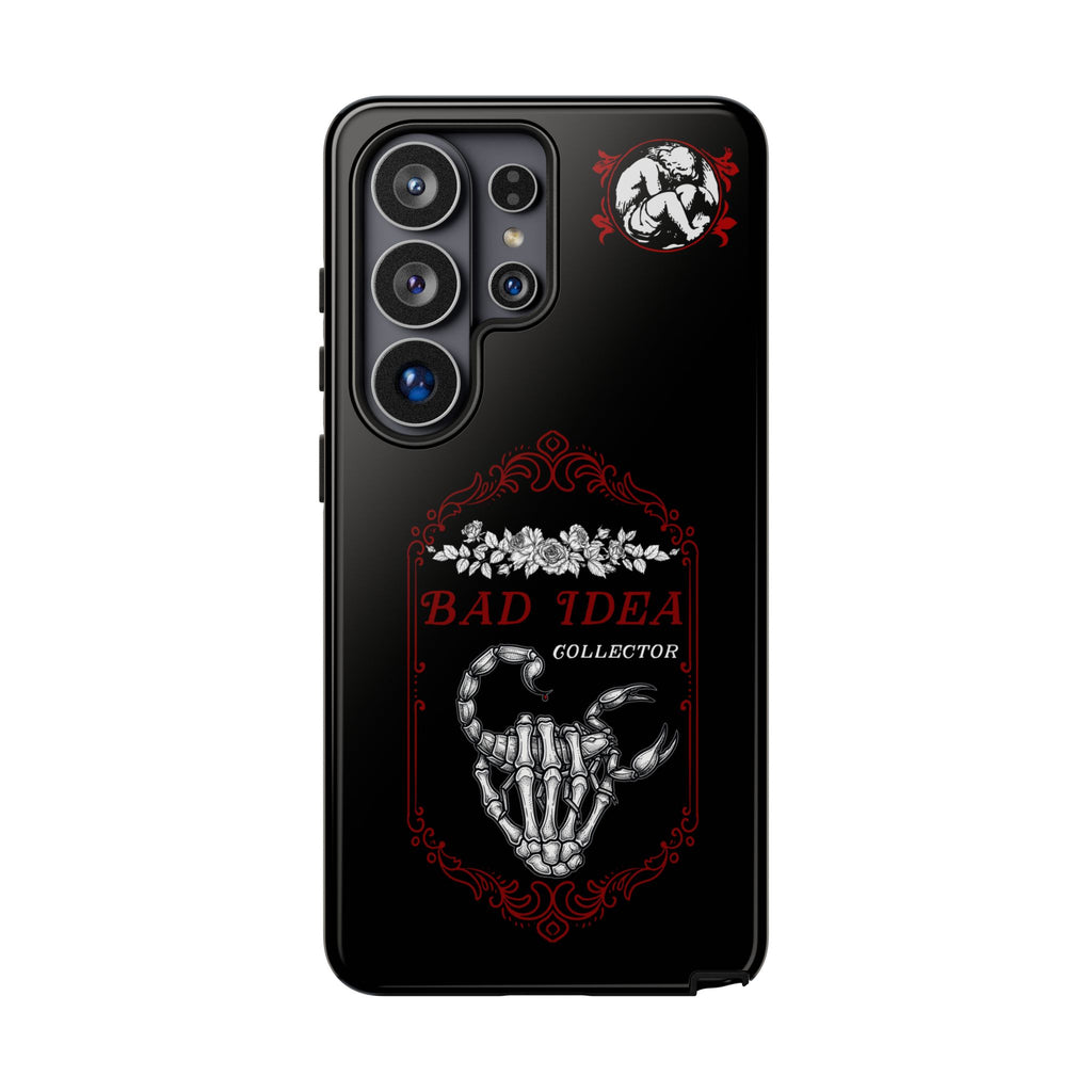 Phone Case — "Bad Idea Collector" Skeleton Heart Protective Case