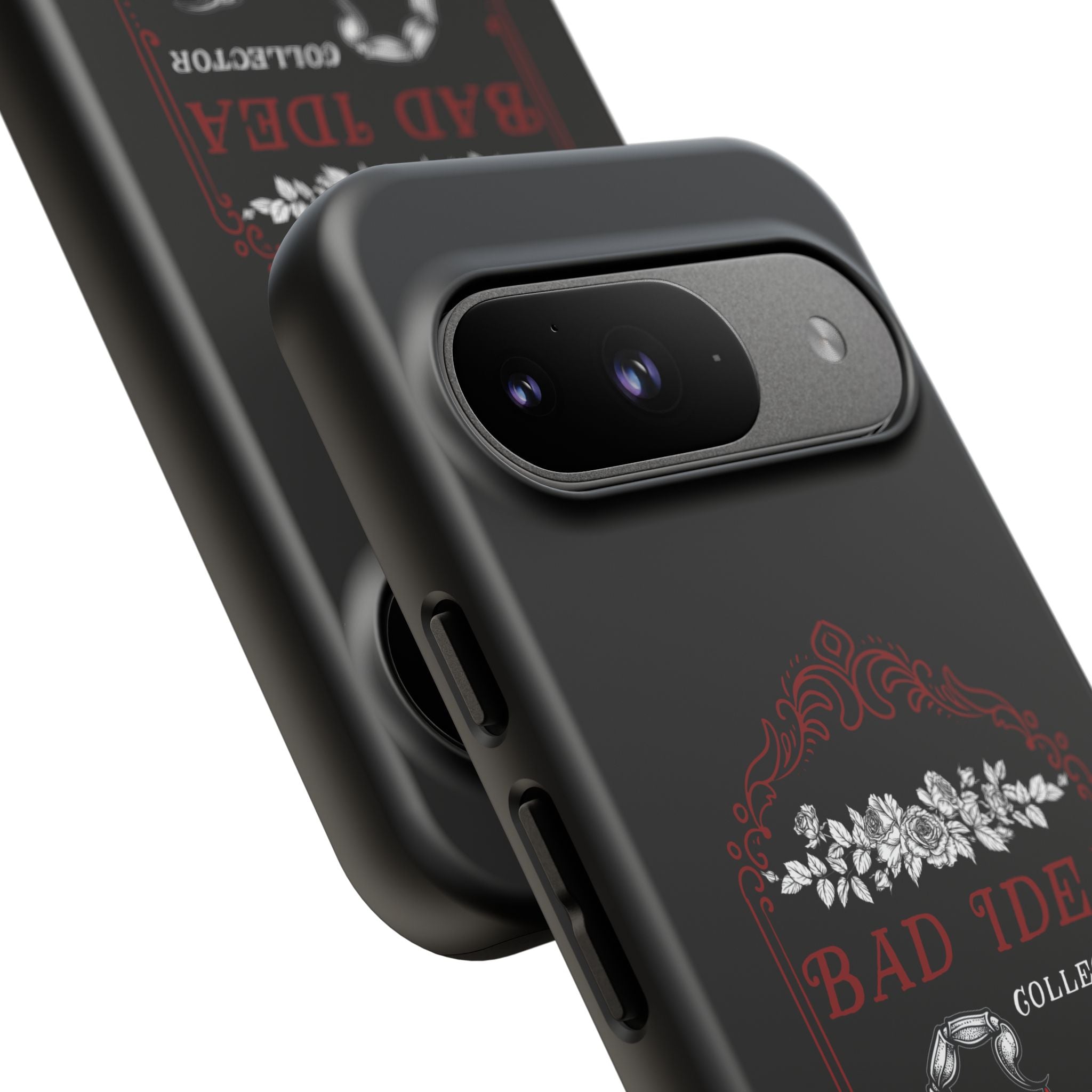 Phone Case — "Bad Idea Collector" Skeleton Heart Protective Case