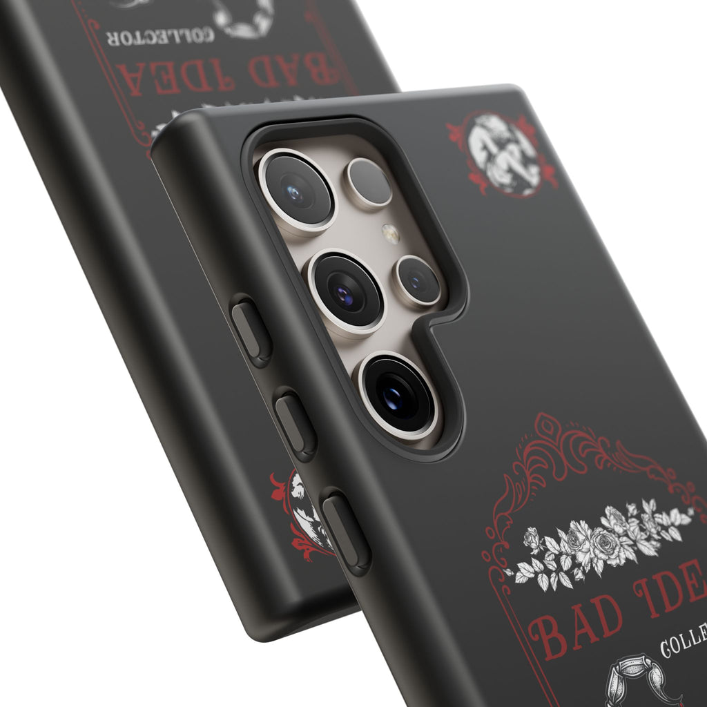 Phone Case — "Bad Idea Collector" Skeleton Heart Protective Case