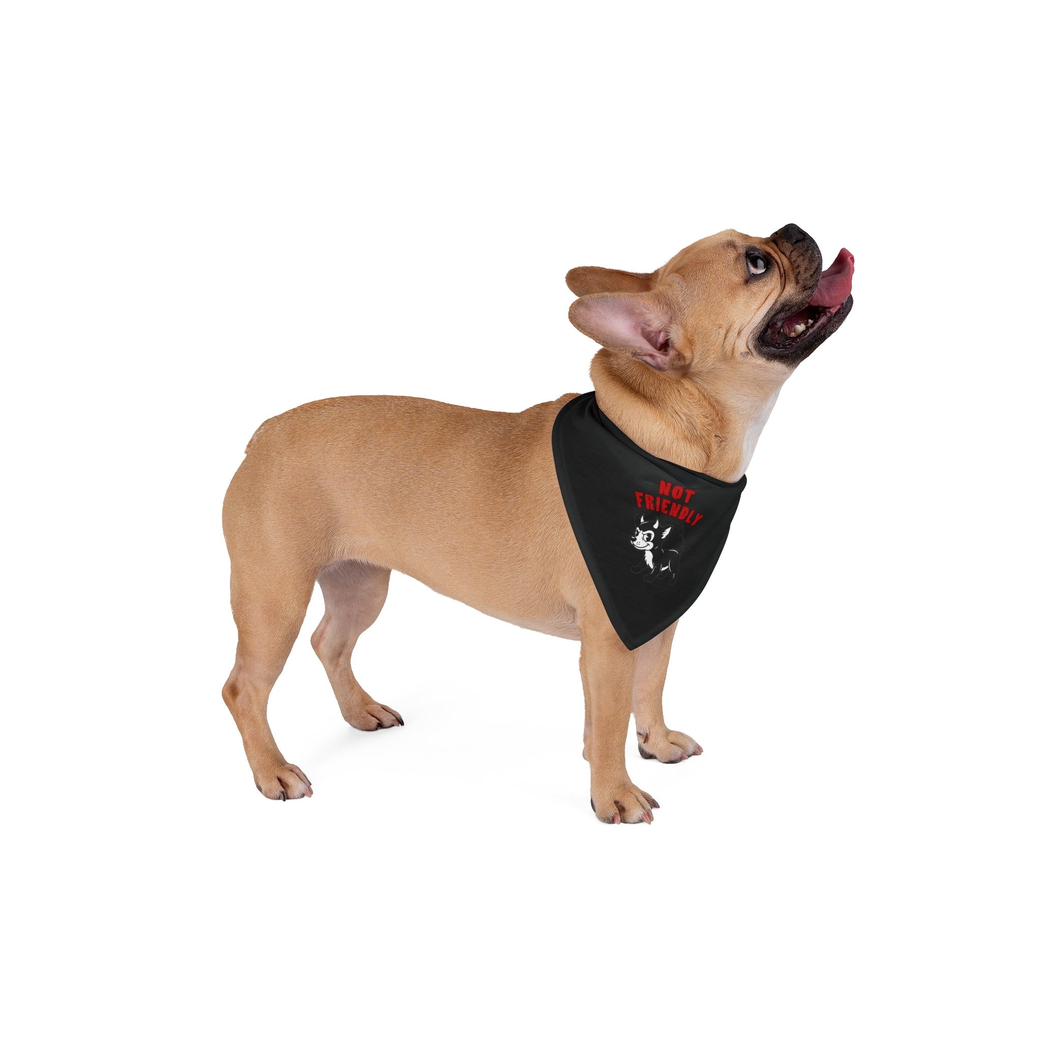 “Not Friendly” Pet Bandana