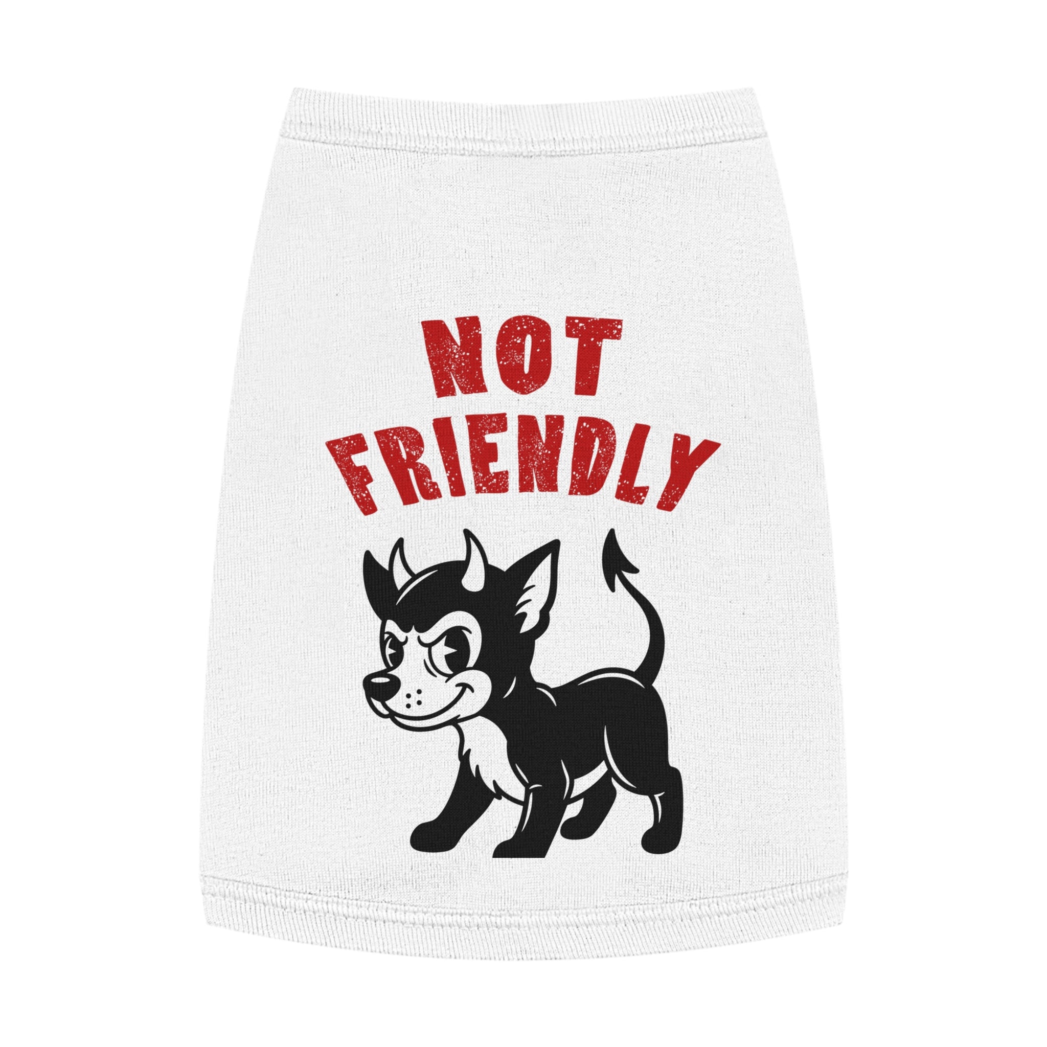 Pet Tank Top “Not Friendly”