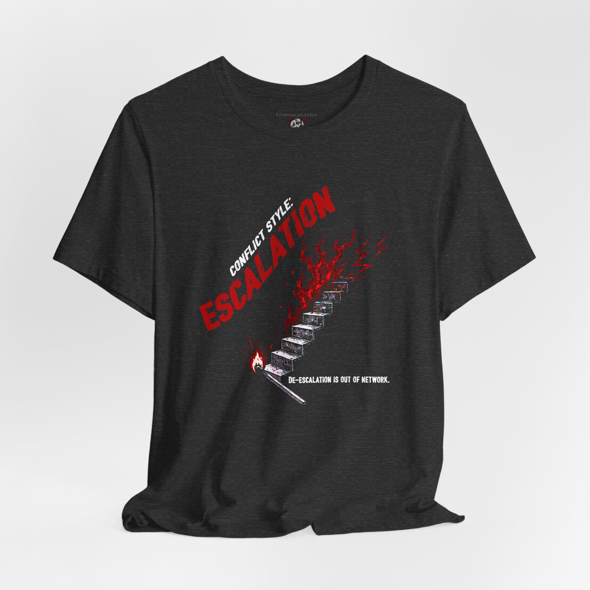 “Escalation” Unisex Jersey Short Sleeve Tee