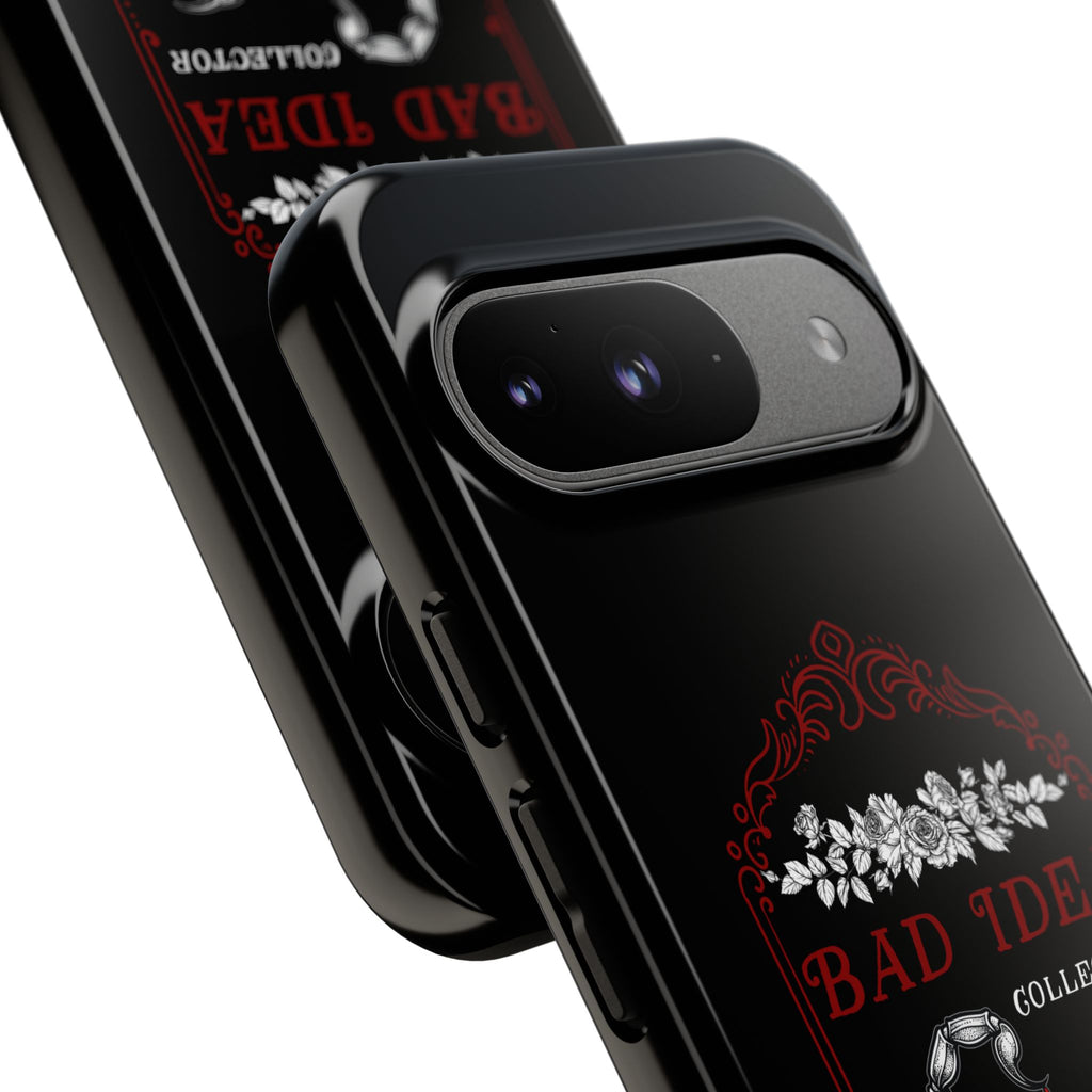 Phone Case — "Bad Idea Collector" Skeleton Heart Protective Case
