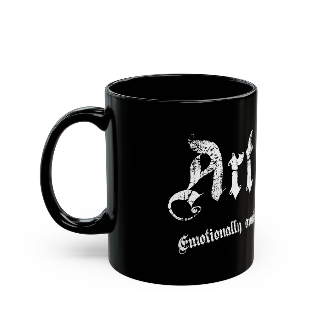 'Art Slut' Black Coffee Mug – (11oz/15oz)