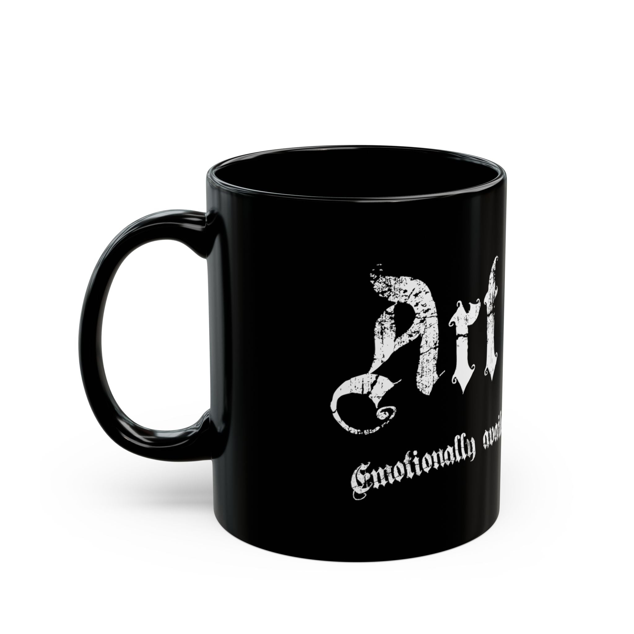 'Art Slut' Black Coffee Mug – (11oz/15oz)
