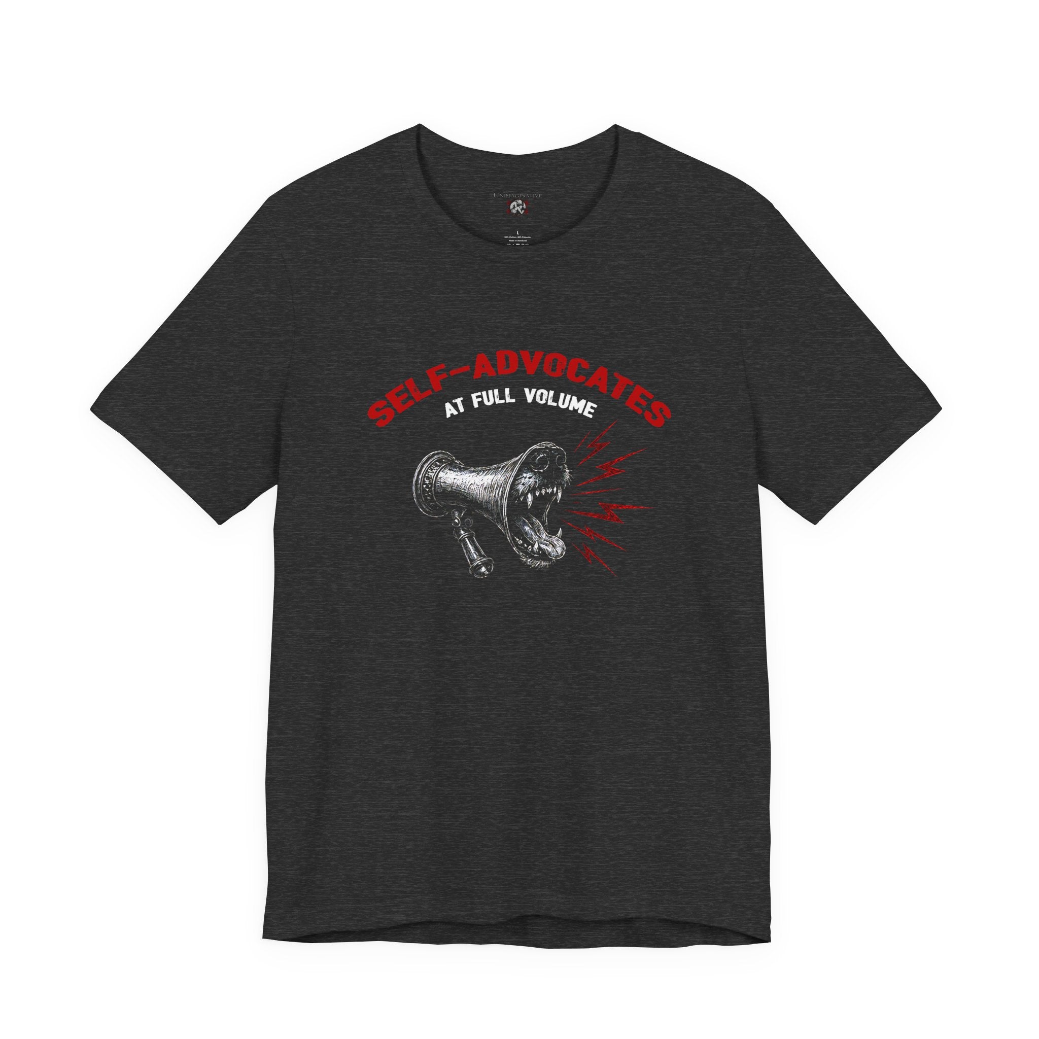 “Self-Advocate” Unisex Jersey Short Sleeve Tee