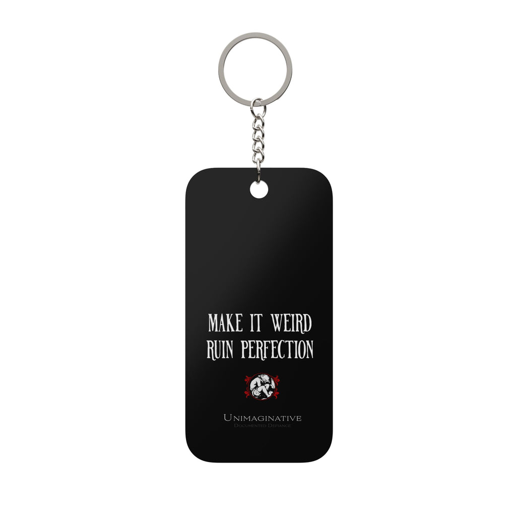 Creative Menace acrylic keychain charm from Unimaginative