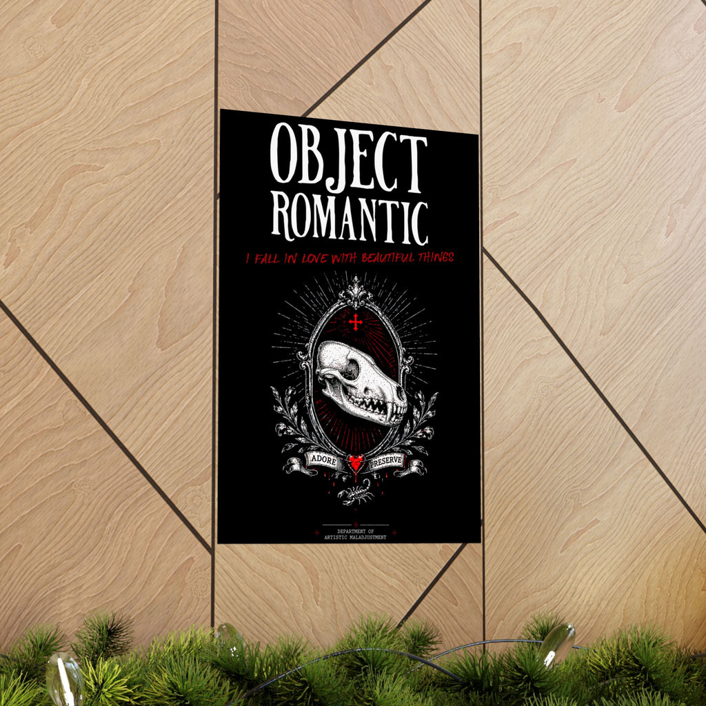 Object Romantic 13×19 matte poster from Unimaginative