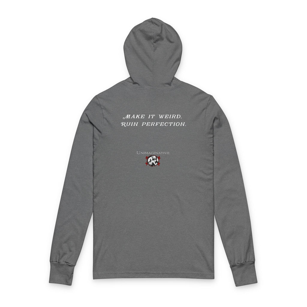 “Object Romantic” Unisex Hooded Long Sleeve Tee
