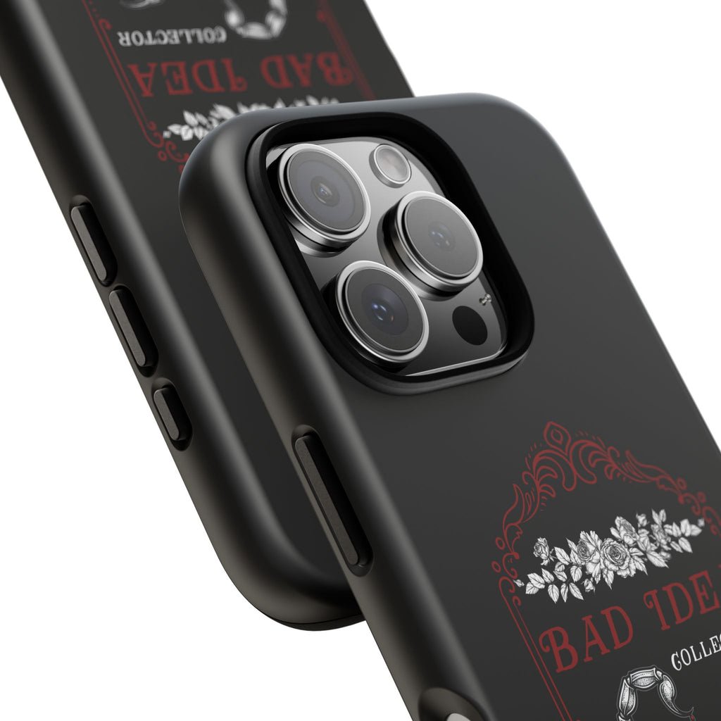 Phone Case — "Bad Idea Collector" Skeleton Heart Protective Case