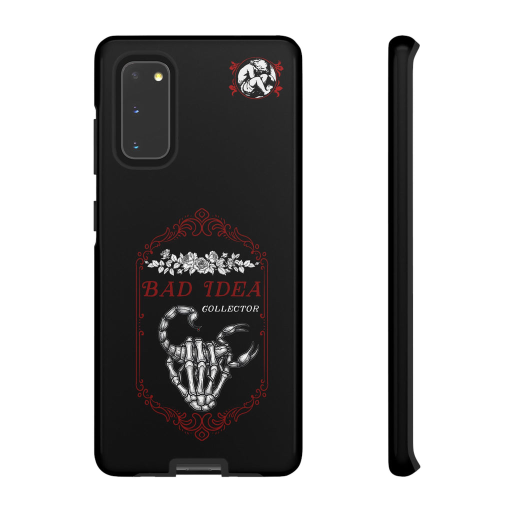 Phone Case — "Bad Idea Collector" Skeleton Heart Protective Case