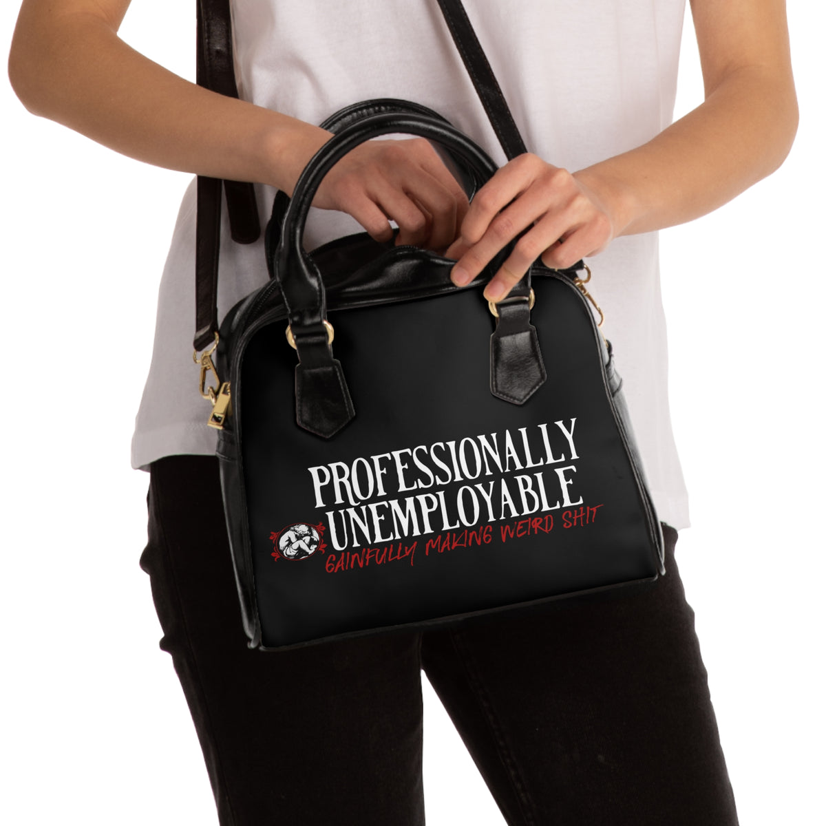 Professionally Unemployable shoulder handbag from Unimaginative