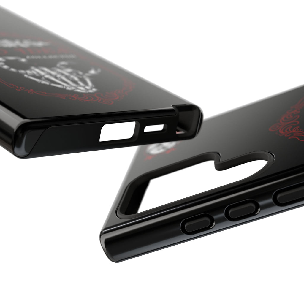 Phone Case — "Bad Idea Collector" Skeleton Heart Protective Case