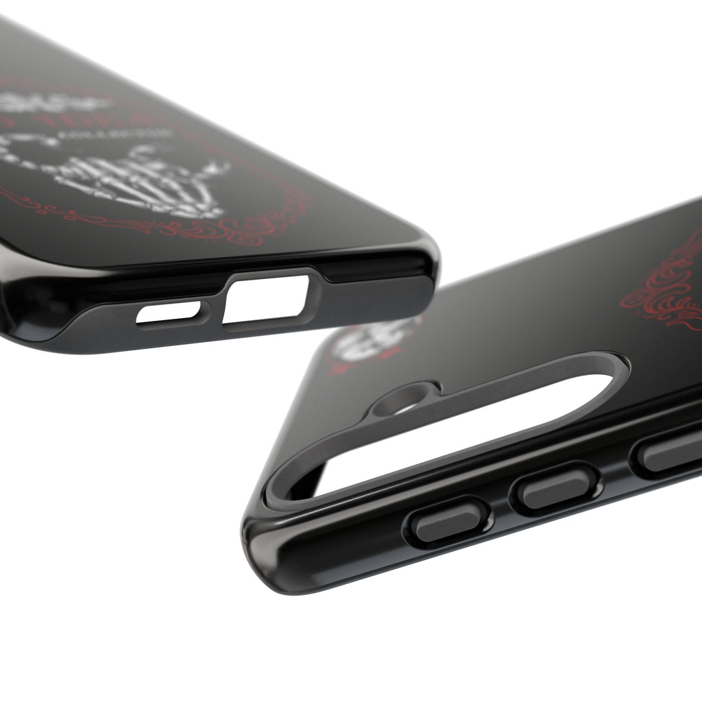Phone Case — "Bad Idea Collector" Skeleton Heart Protective Case