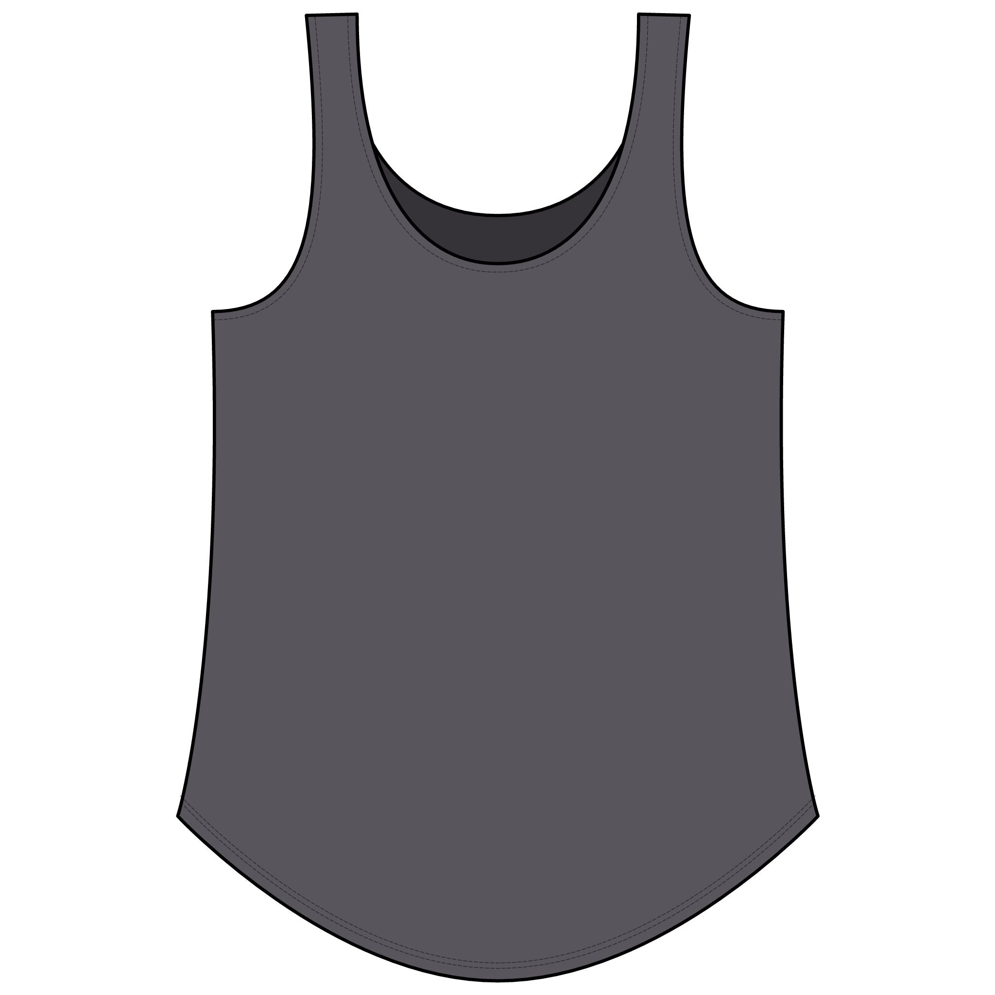 “Not Friendly” Women's Festival Tank